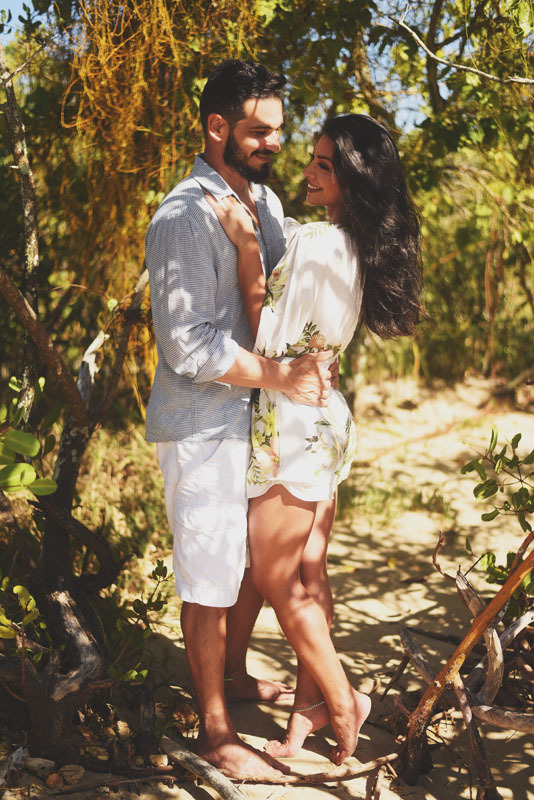 Fotos do ensaio de pre wedding em morro de são paulo no vila dos orixás boutique hotel & spa na Bahia