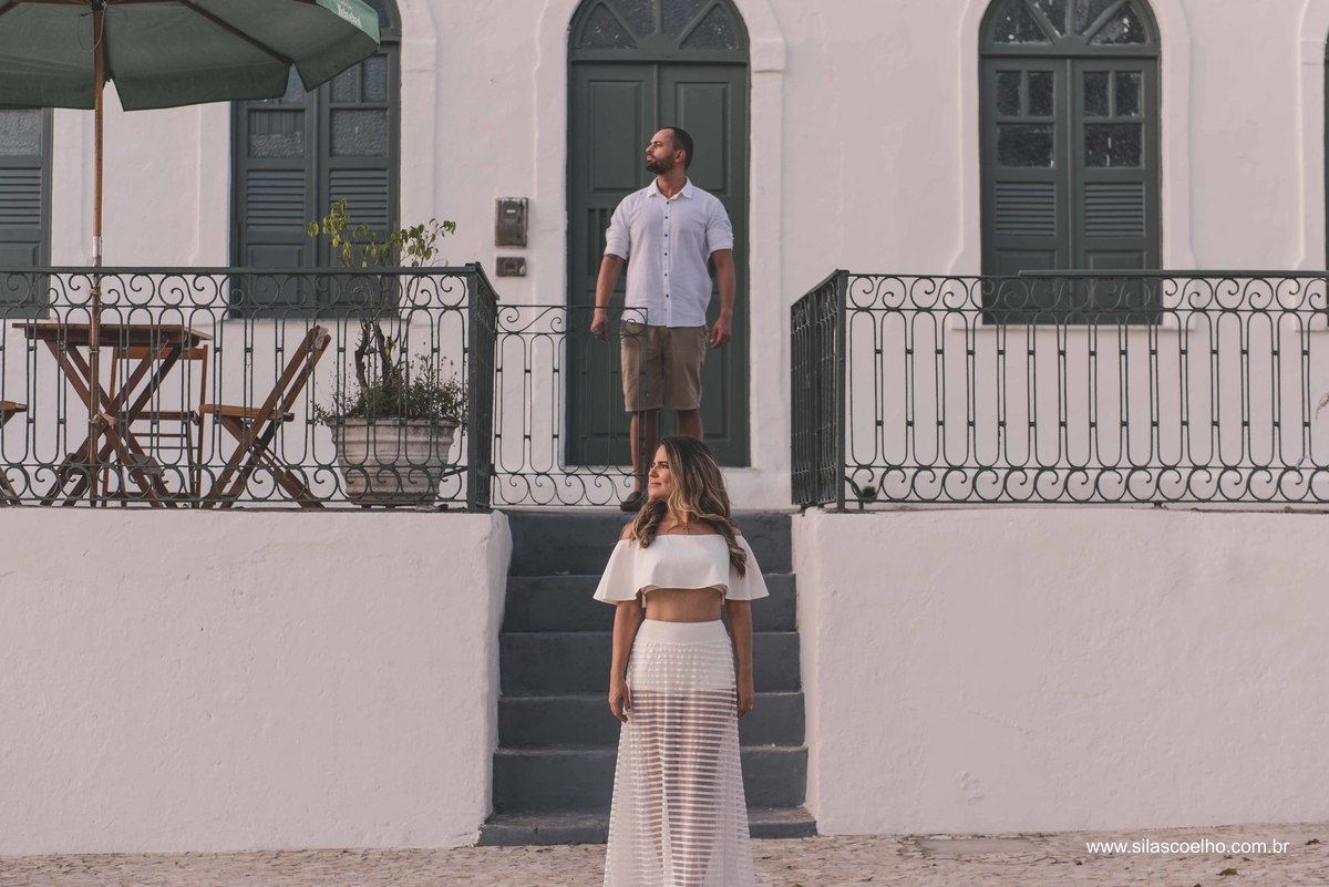 ensaio fotográfico na casa da colina em frente igreja do Senhor do Bonfim em salvador 