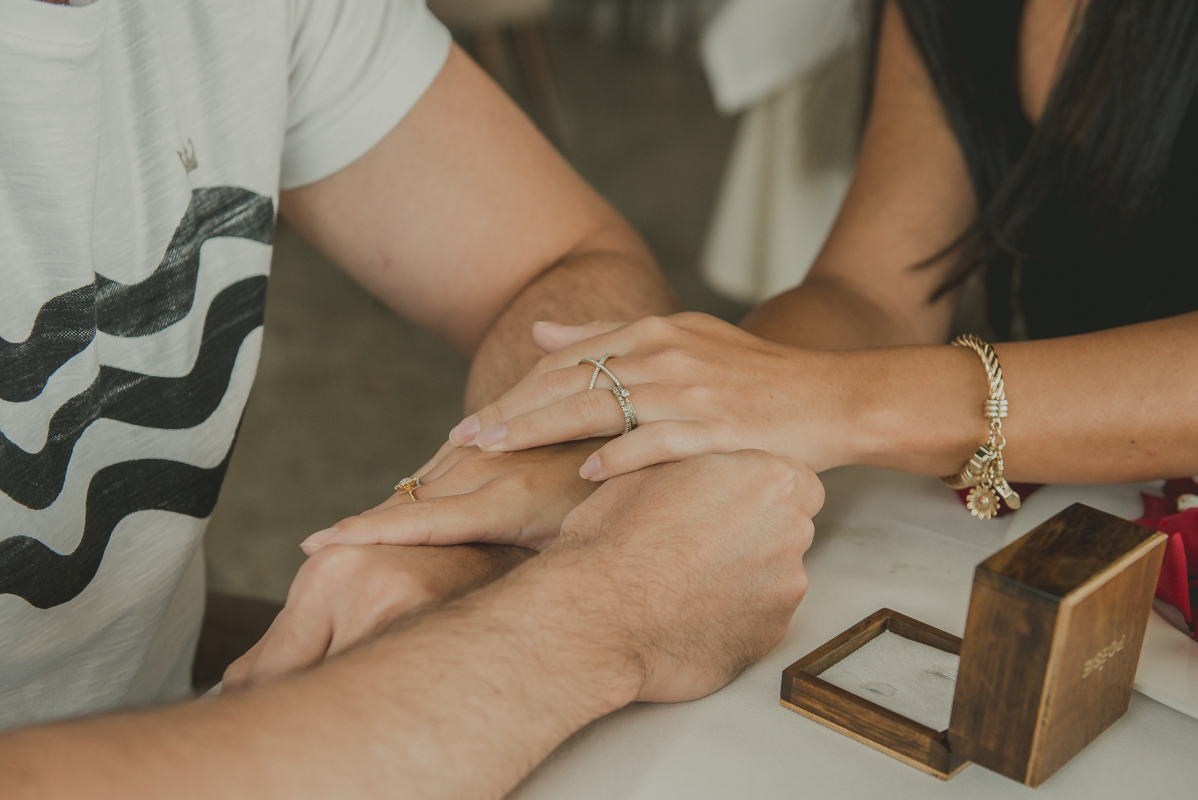 detalhe das alianças