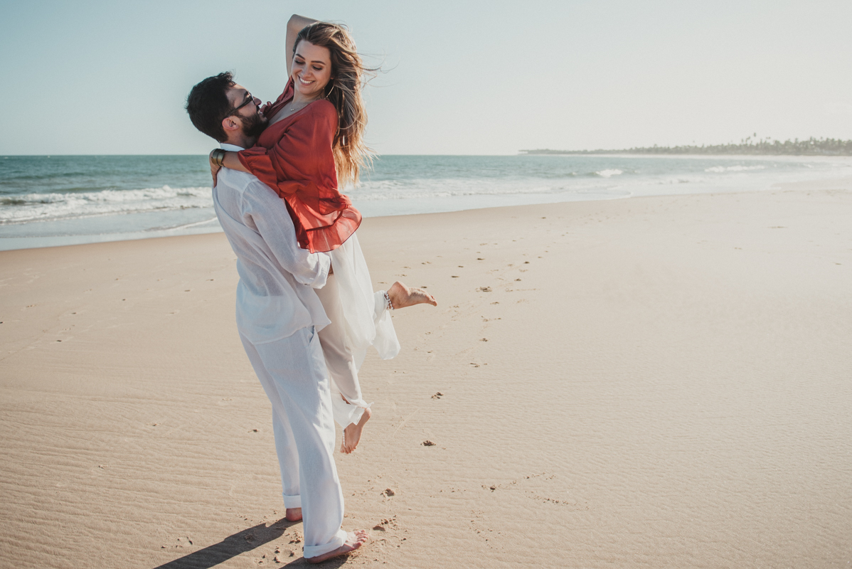 Ensaio de pré casamento na praia, Salvador, Bahia