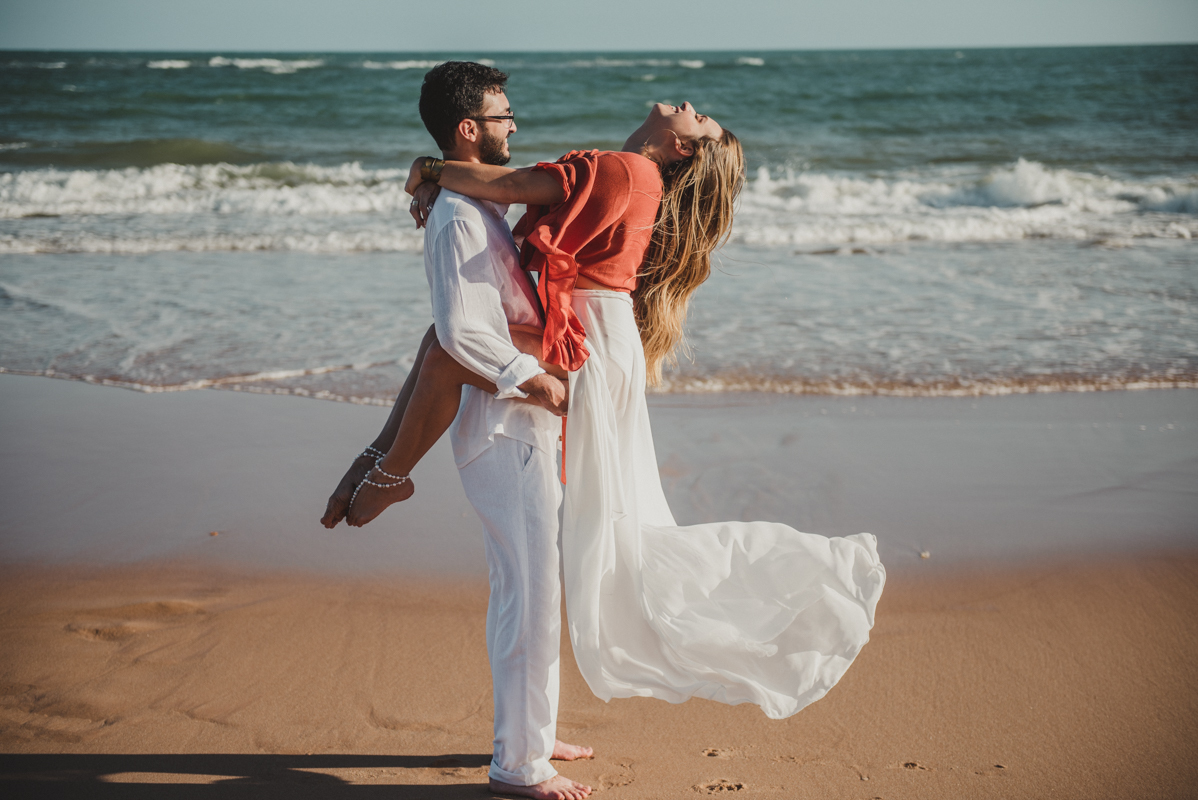 Ensaio de pré casamento na praia, Salvador, Bahia