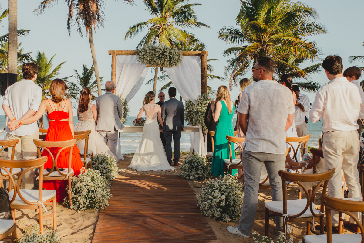 Fotos de casamento no grand palladium resort & spa Imabassaí na Bahia