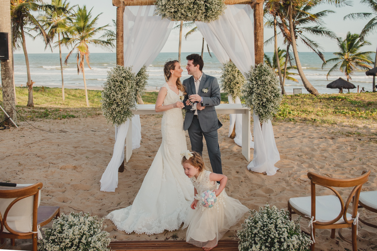 Fotos de casamento no grand palladium resort & spa Imabassaí na Bahia