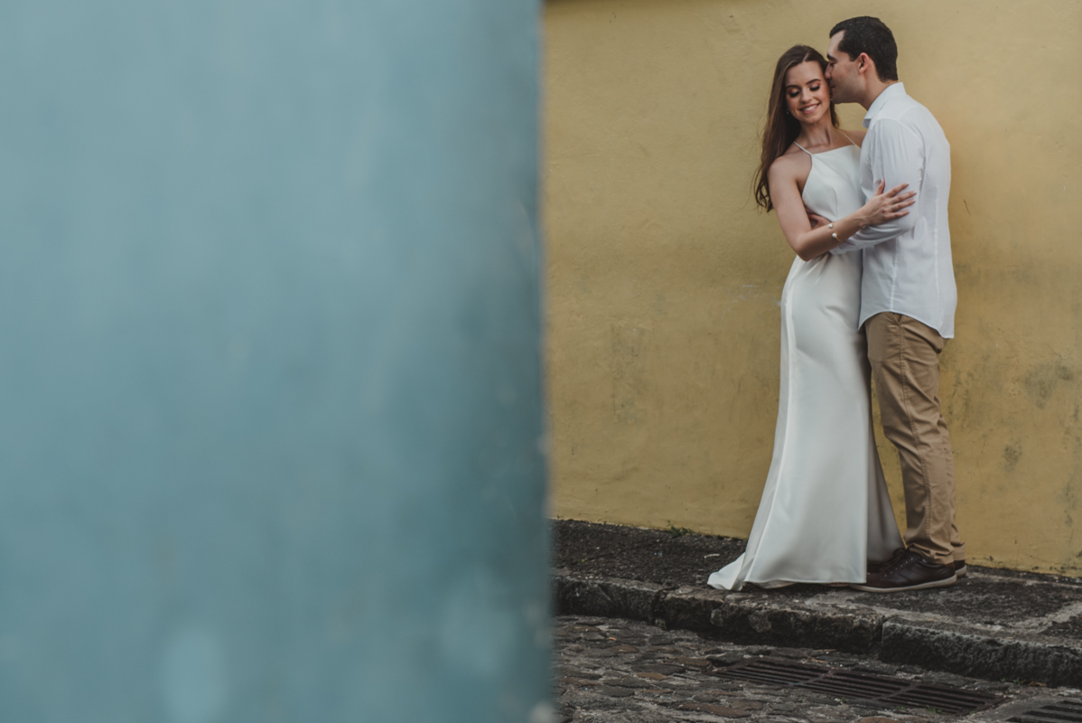 Ensaio do ensaio de pre casamento no Pelourinho em Salvador na Bahia