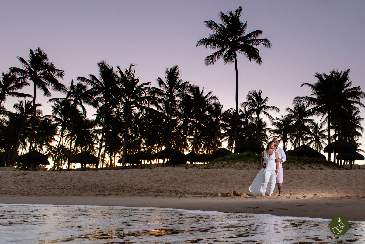 Fotos do ensaio de pre wedding no grand palladium resort & spa Imabassaí na Bahia