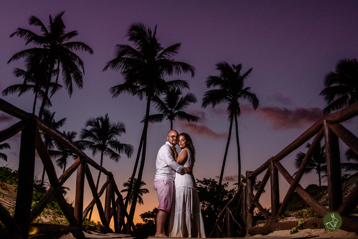Fotos do ensaio de pre wedding no grand palladium resort & spa Imabassaí na Bahia