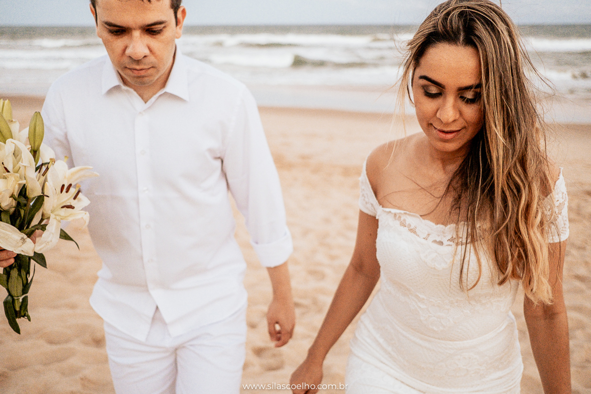Ensaio de pre wedding na praia no Grand Palladium Imbassaí Resort & SPA