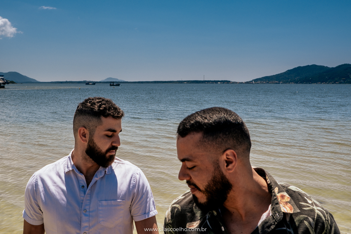 ensaio de pre casamento na praia em florianopolis