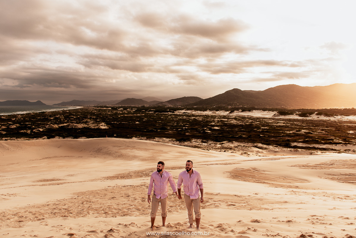 ensaio de pre casamento na praia em florianopolis