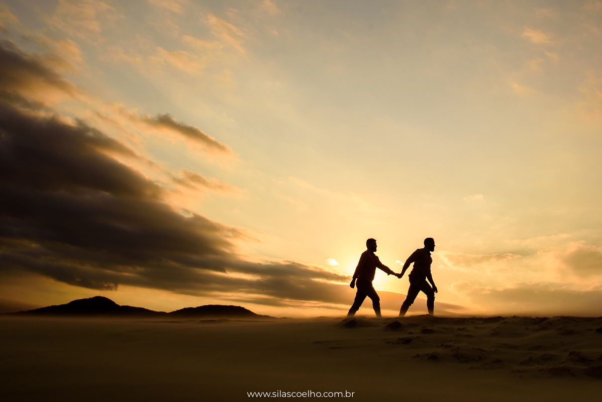 ensaio de pre casamento na praia em florianopolis