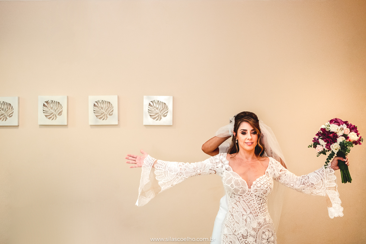 Making of da noiva no grand palladium imbassaí & SPA