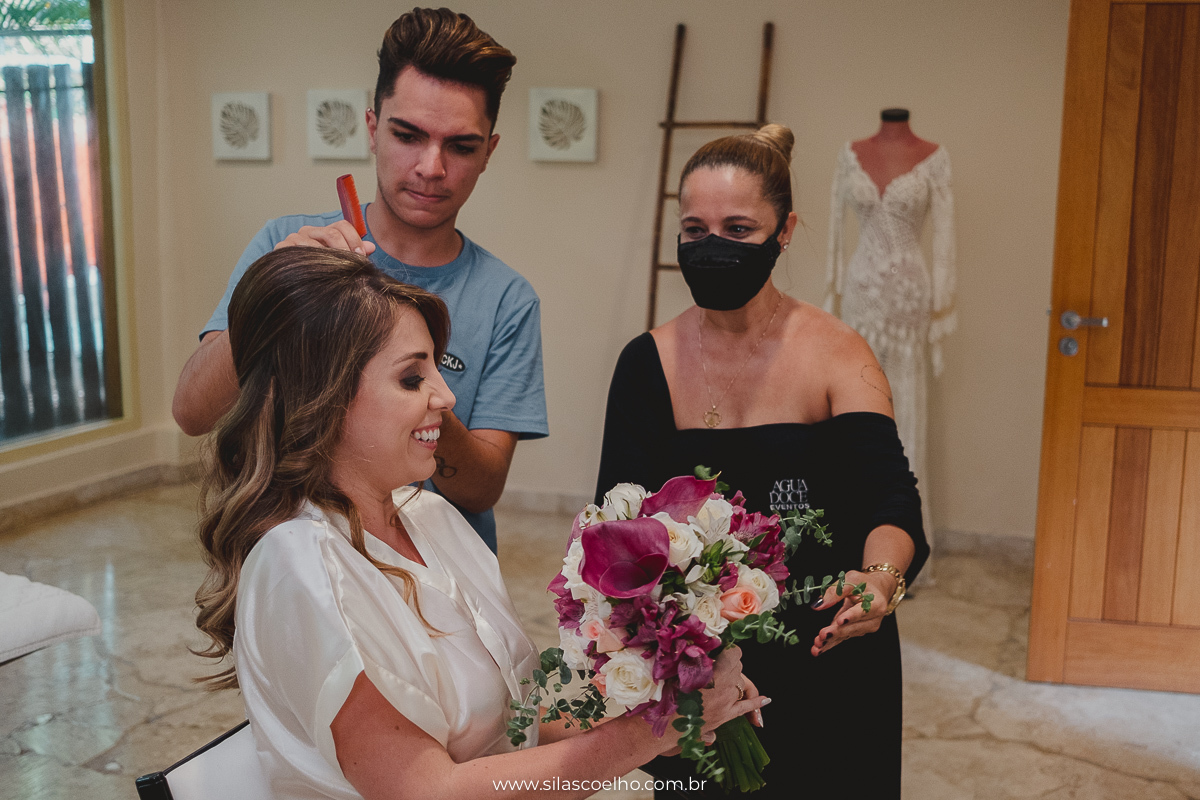 Making of da noiva no grand palladium imbassaí & SPA