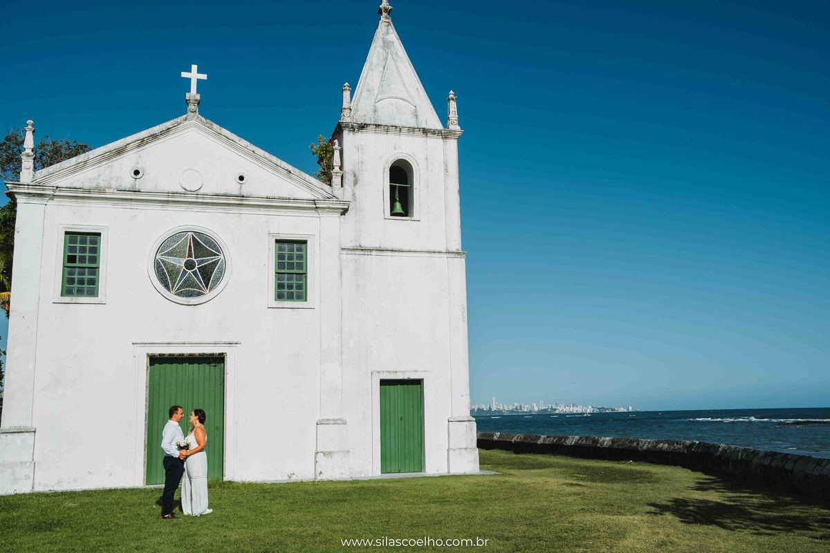 ensaio de pre casamento na penha em Itaparica bahia
