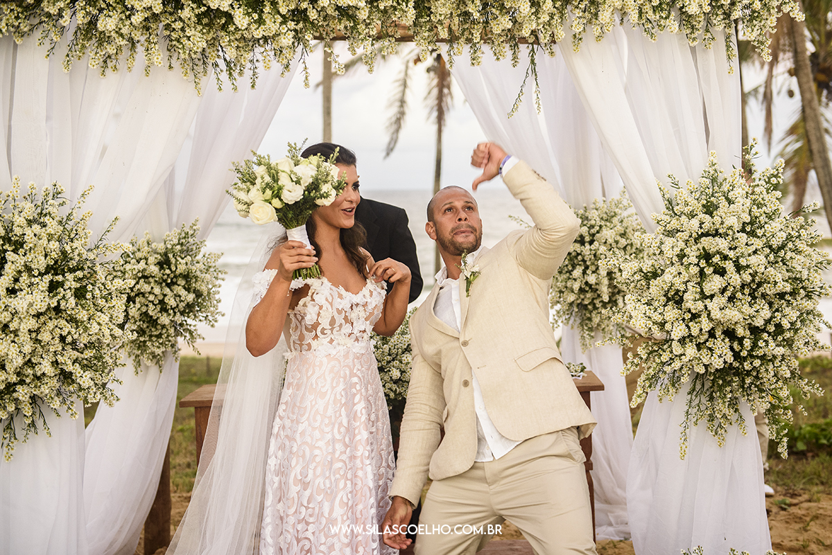 Casar na Bahia. Casamento no Grand Palladium Bahia. Casamento na Praia. Casamento no por do sol.
