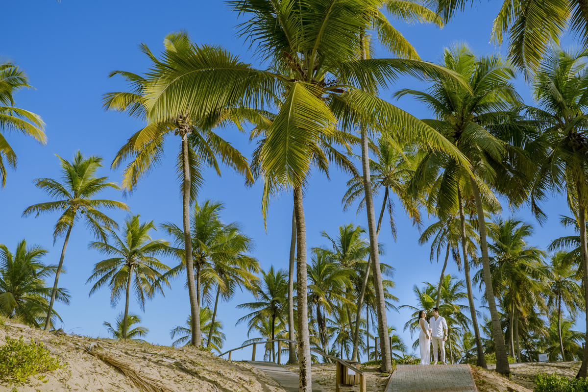 ensaio de pre casamento no grand palladium imbassai resort & spa na Bahia