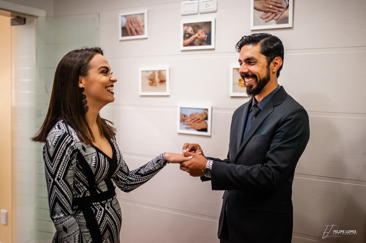 Troca de Alianças, Casamento Civil, Morro Borussia, Osório - RS
