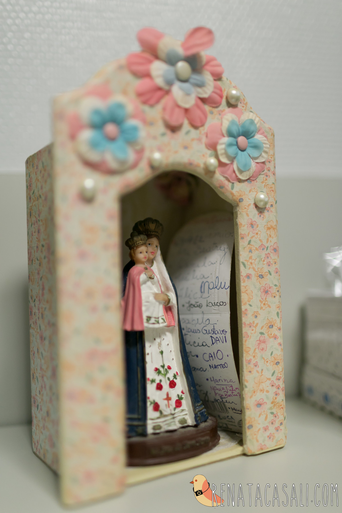 Nossa Senhora do Bom PARTO registrada FOTOGRAFA de RECÉM NASCIDO SALVADOR BA RENATA CASALI no Hospital Aliança