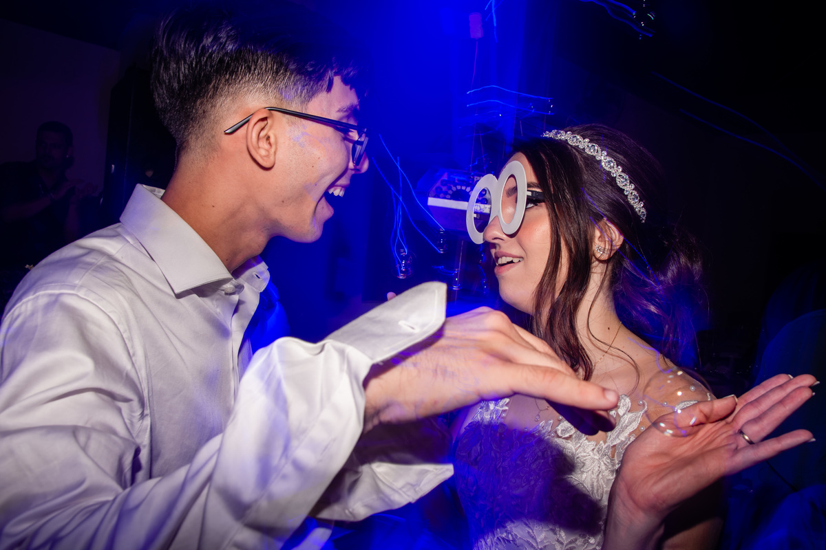 hora da balada casamento João e Audrey em Cerquilho