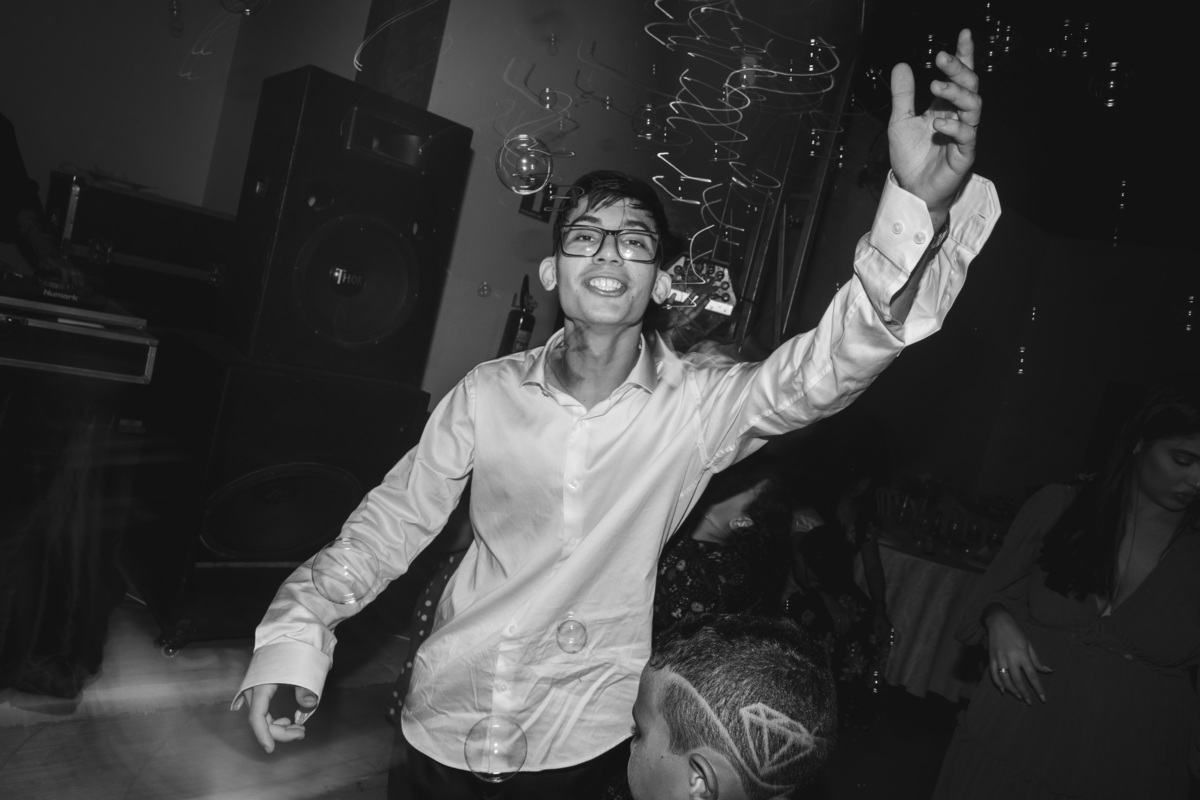 hora da balada casamento João e Audrey em Cerquilho