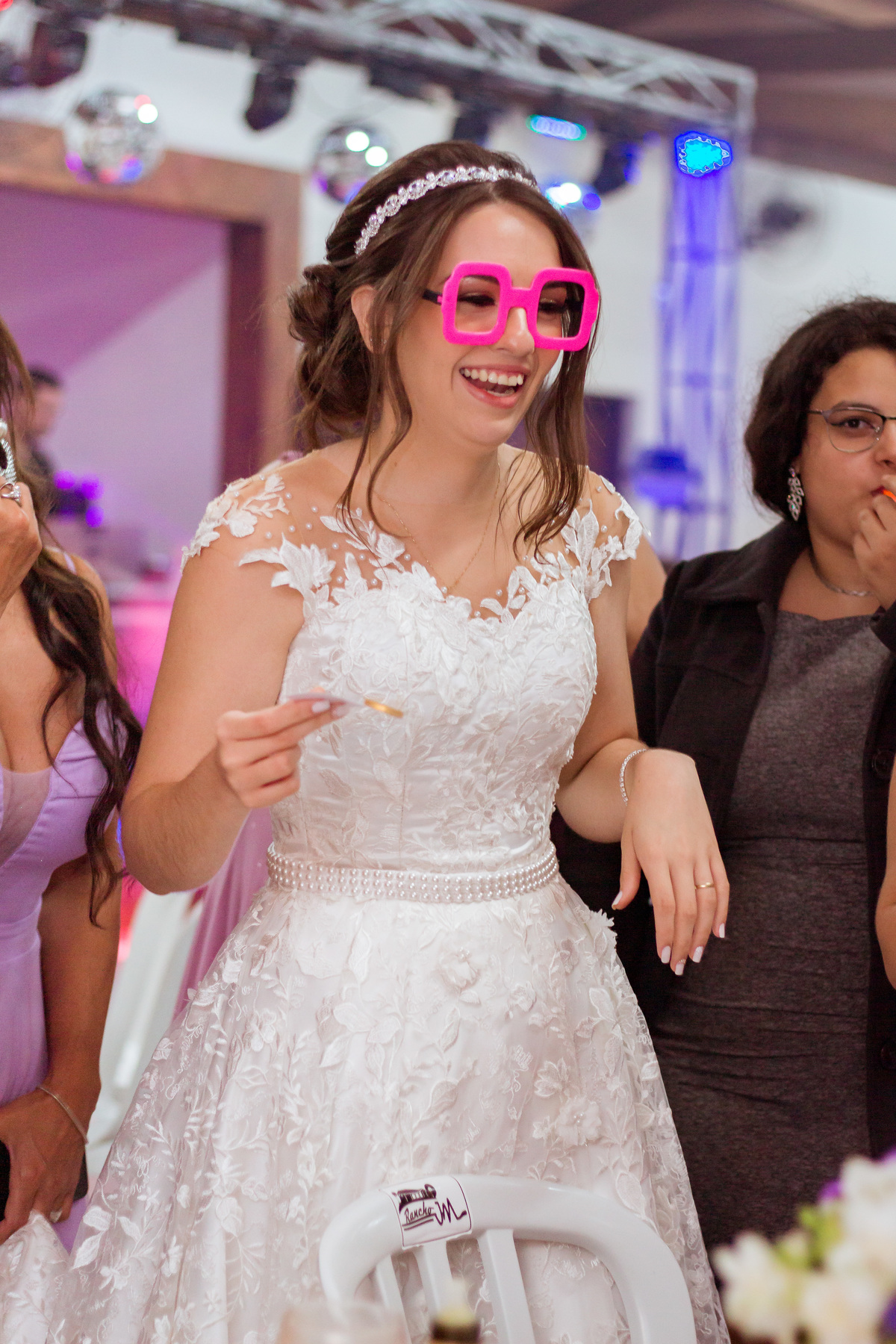 hora do sapatinho casamento João e Audrey em Cerquilho