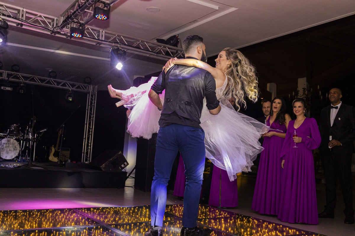 fotos casamento noturno cidade Guaratinguetá interior SP casal de noivos Monique e Ivan Restaurante Recanto do Bosque fotografo Denis Silveira Fotografia