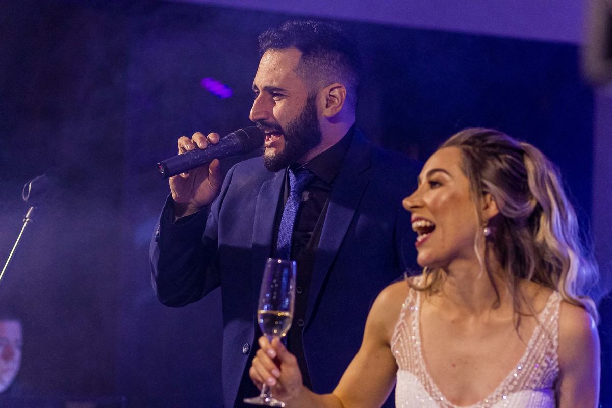 fotos casamento noturno cidade Guaratinguetá interior SP casal de noivos Monique e Ivan Restaurante Recanto do Bosque fotografo Denis Silveira Fotografia