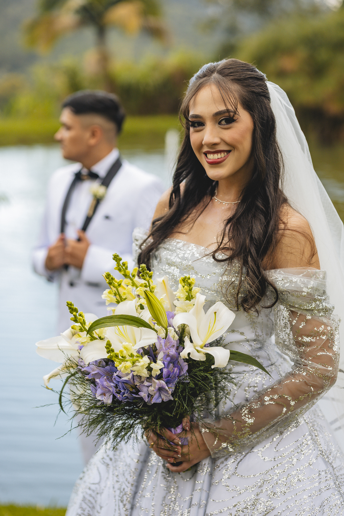 Fotos Casamento Casal Noivos Lauren e Thiago em Poços de Caldas Minas Gerais cidade do interior de MG imagens pelo fotografo Denis Silveira Especializado em Casamentos