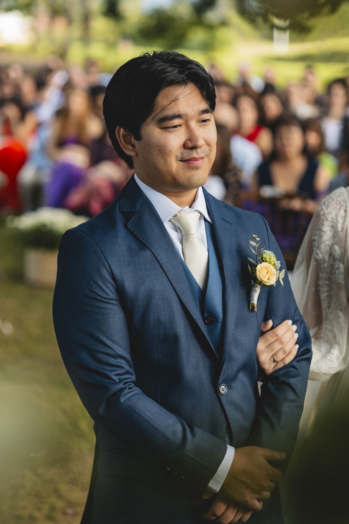 Fotos Casamento em Fazenda São José Evento em Aracoiaba da Serra SP Casal de Noivos Vanessa e Luiz Carlos Cerimonia de Matrimonio de Dia no Campo ao Ar livre Imagens pelo Fotografo Denis Silveira Especializado em Fotografia de Casamentos