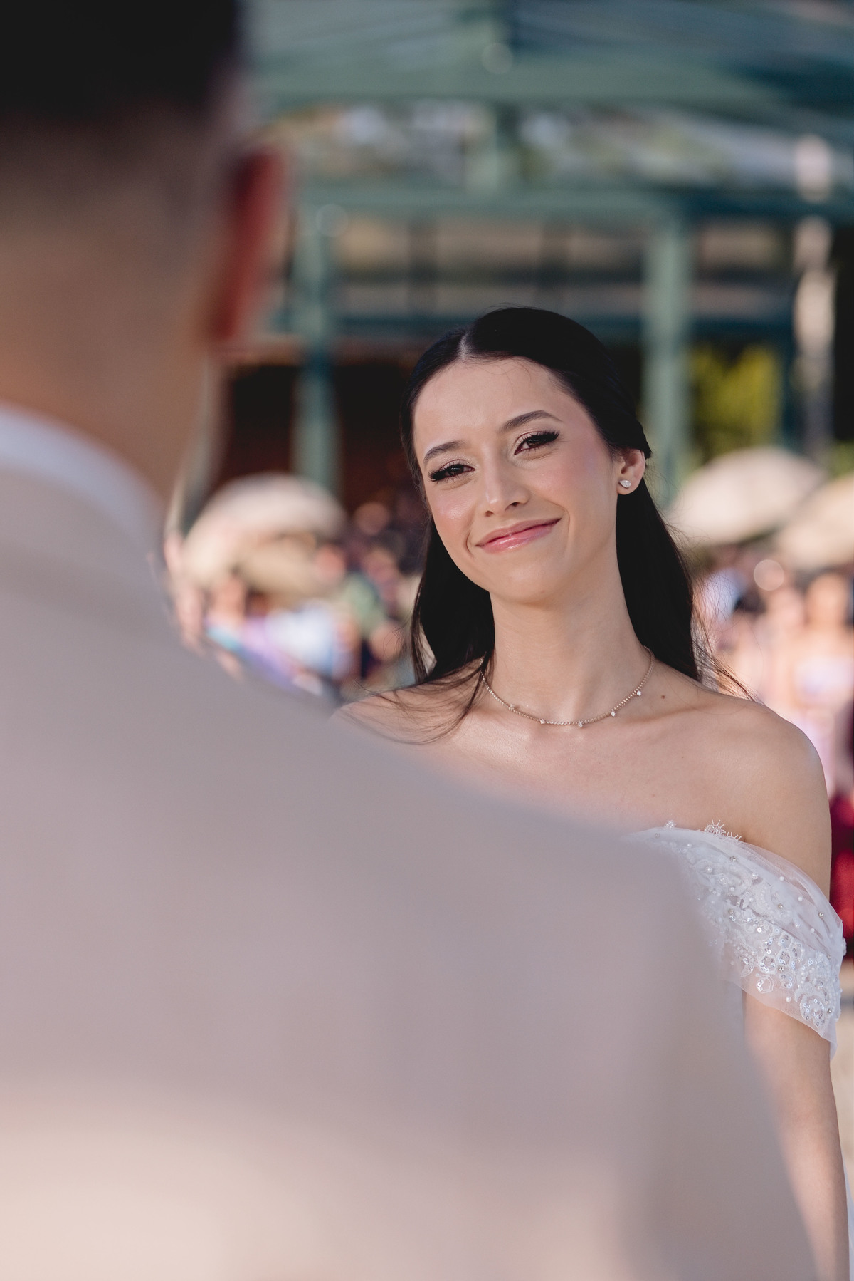 Fotos Casamento Itupeva SP Lagoa Santa Rita Eventos Casal Noivos Caroline e Kaue Casamento ao Ar Livre imagens pelo Fotografo Denis Silveira Especializado em Casamentos
