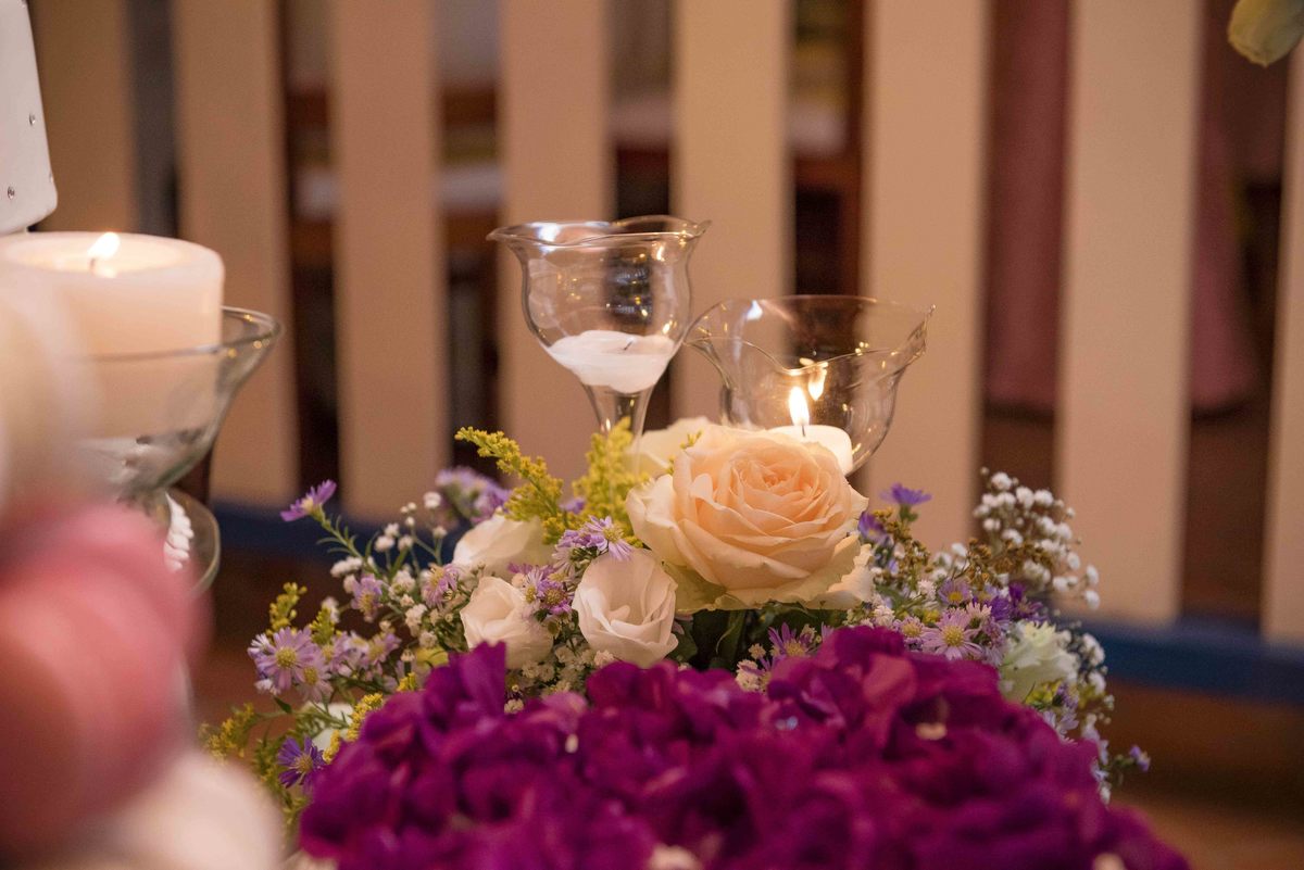 flores de decoracao do casamento