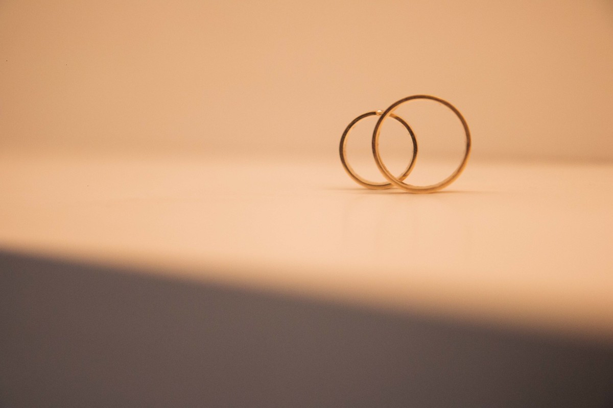 alianças dos noivos