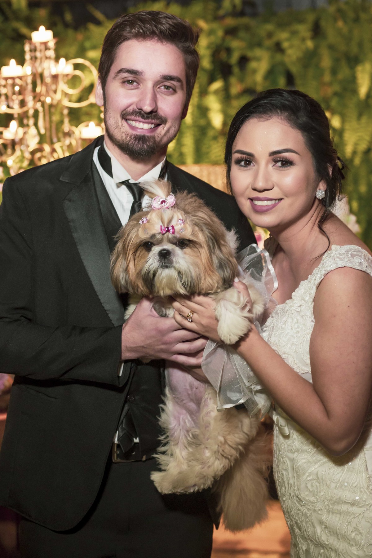 fotos casamento casal de noivos tatiana e michell no espaco portal da serra eventos em mogi das cruzes sao paulo pelo fotografo denis silveira fotografia