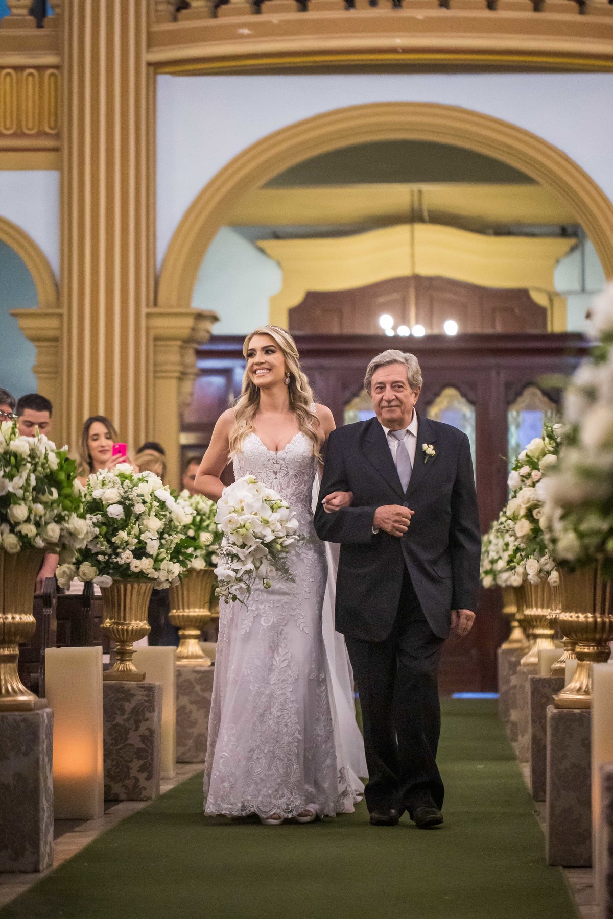fotos casamento casal noivos gabriela e paulo em igreja catolica campinas sp fotografo denis silveira fotografia