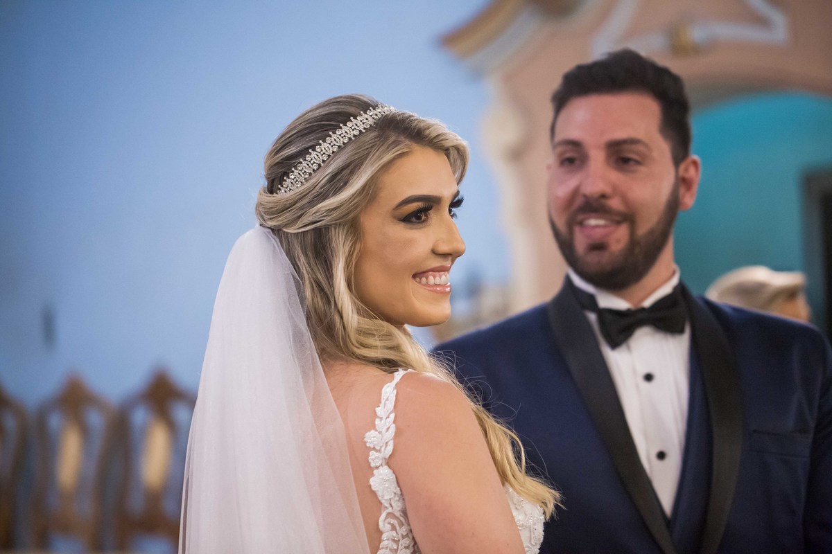 fotos casamento casal noivos gabriela e paulo em igreja catolica campinas sp fotografo denis silveira fotografia