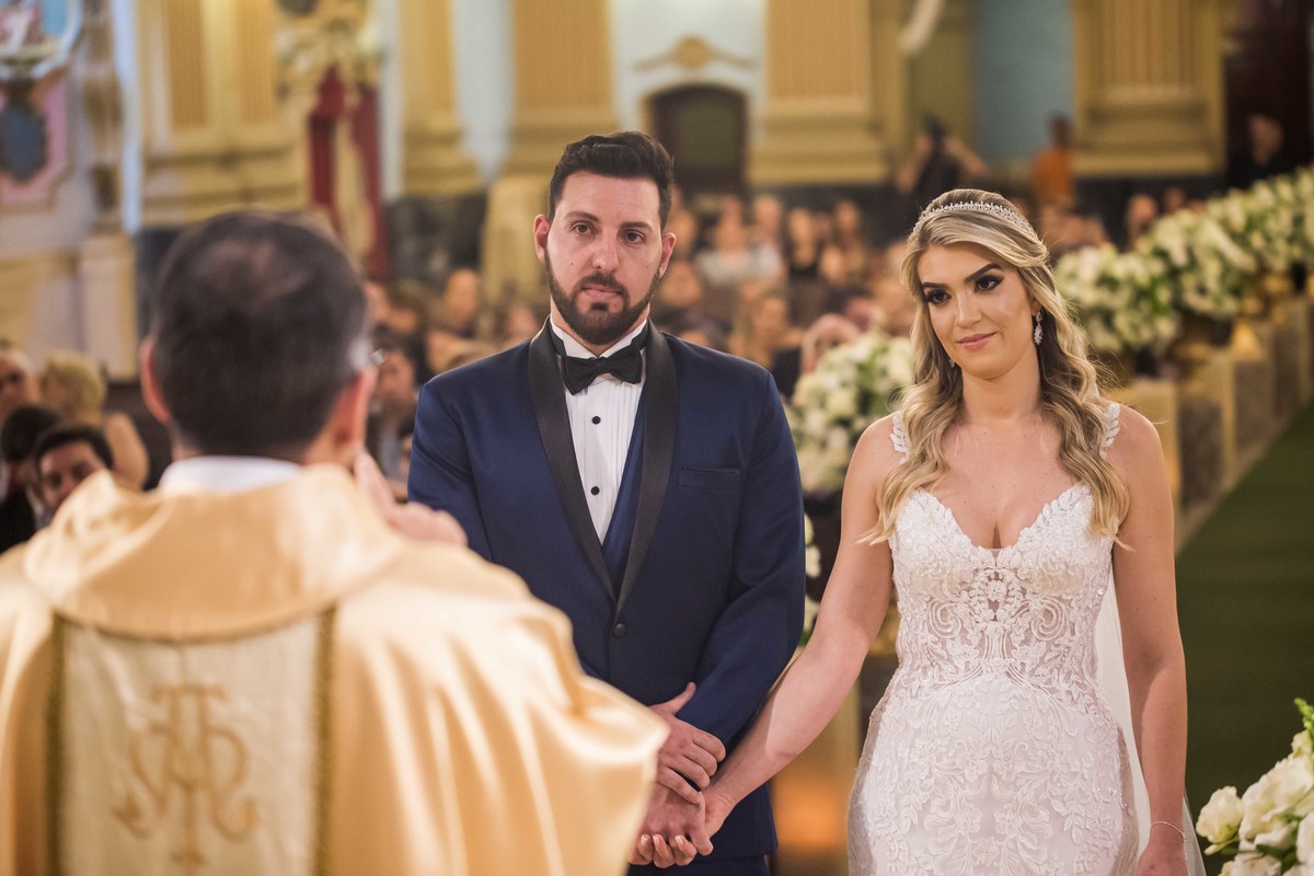 fotos casamento casal noivos gabriela e paulo em igreja catolica campinas sp fotografo denis silveira fotografia