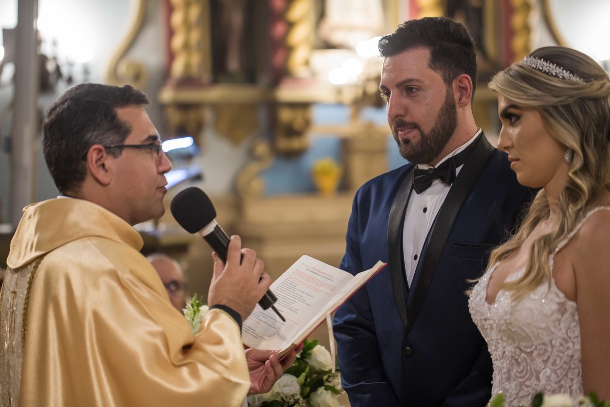fotos casamento casal noivos gabriela e paulo em igreja catolica campinas sp fotografo denis silveira fotografia