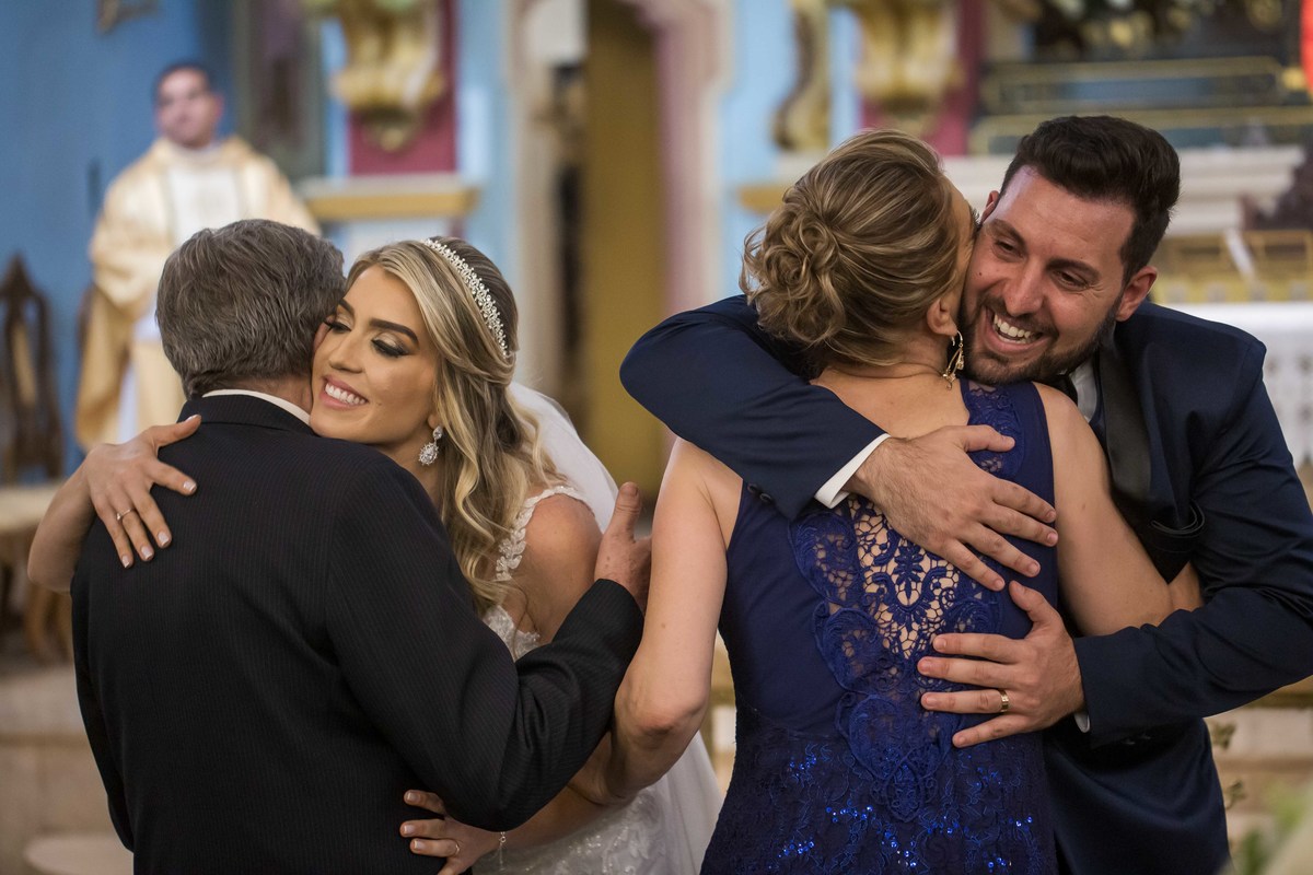 fotos casamento casal noivos gabriela e paulo em igreja catolica campinas sp fotografo denis silveira fotografia