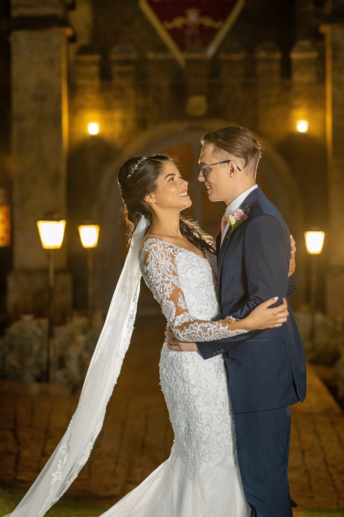fotos casamento cerimonia cristã casal noivos clesia e luiz espaco medieval castelo dos vinhais vinhedo sp fotografo denis silveira fotografia