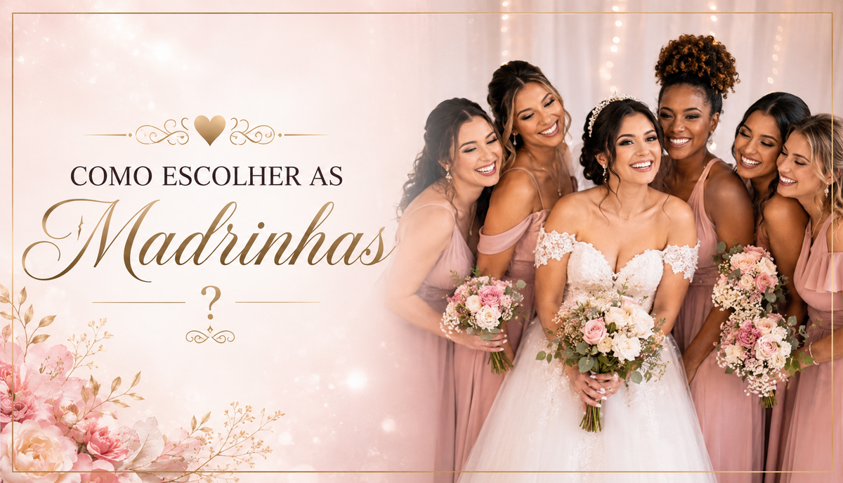 Imagem capa - DICAS CASAMENTO - Como Escolher as Madrinhas ? por Denis Silveira Fotografia