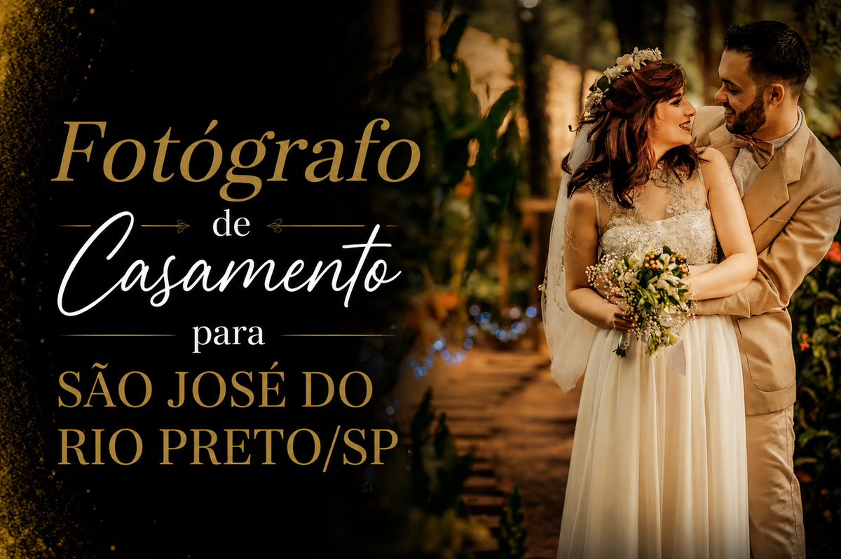 Imagem capa - FOTÓGRAFO DE CASAMENTO para SÃO JOSÉ DO RIO PRETO/SP - Denis Silveira por Denis Silveira Fotografia