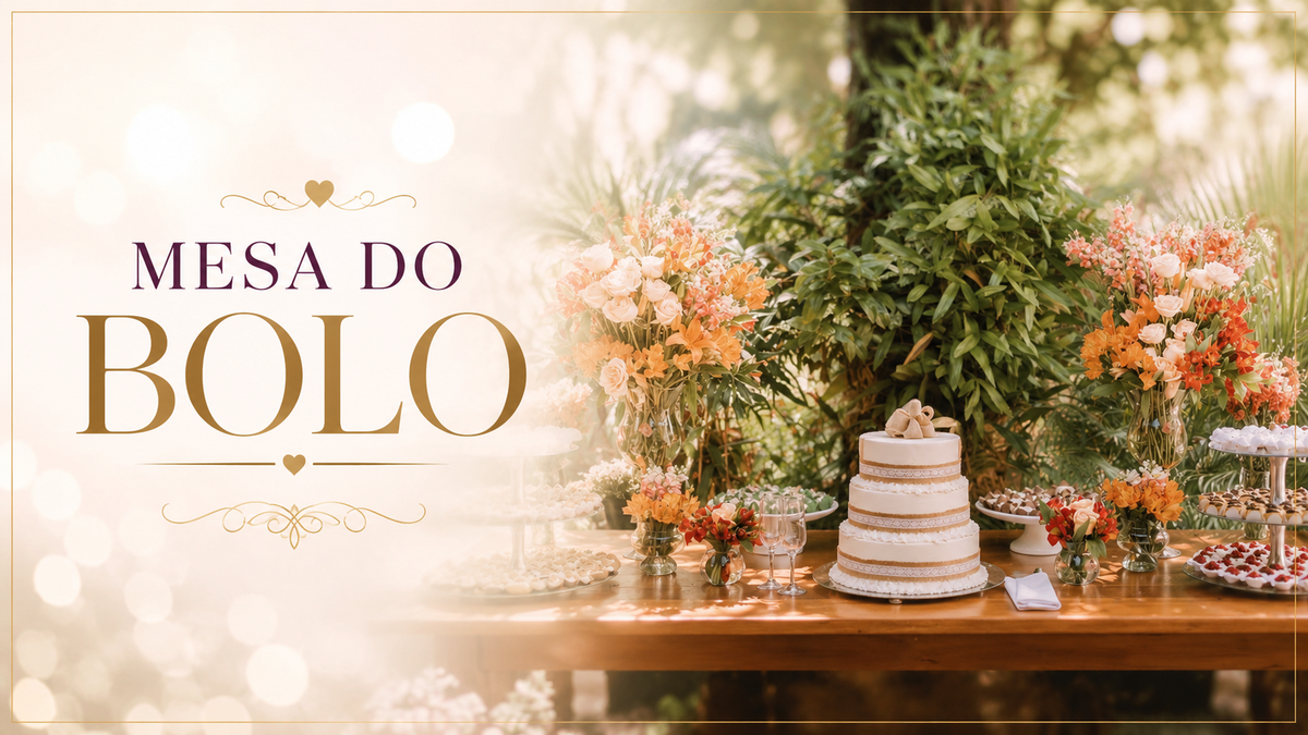 Imagem capa - DICAS CASAMENTO - Mesa do Bolo por Denis Silveira Fotografia