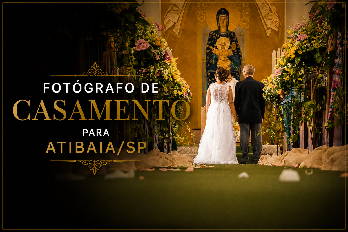 Imagem capa - FOTÓGRAFO DE CASAMENTO para ATIBAIA/SP - Denis Silveira por Denis Silveira Fotografia