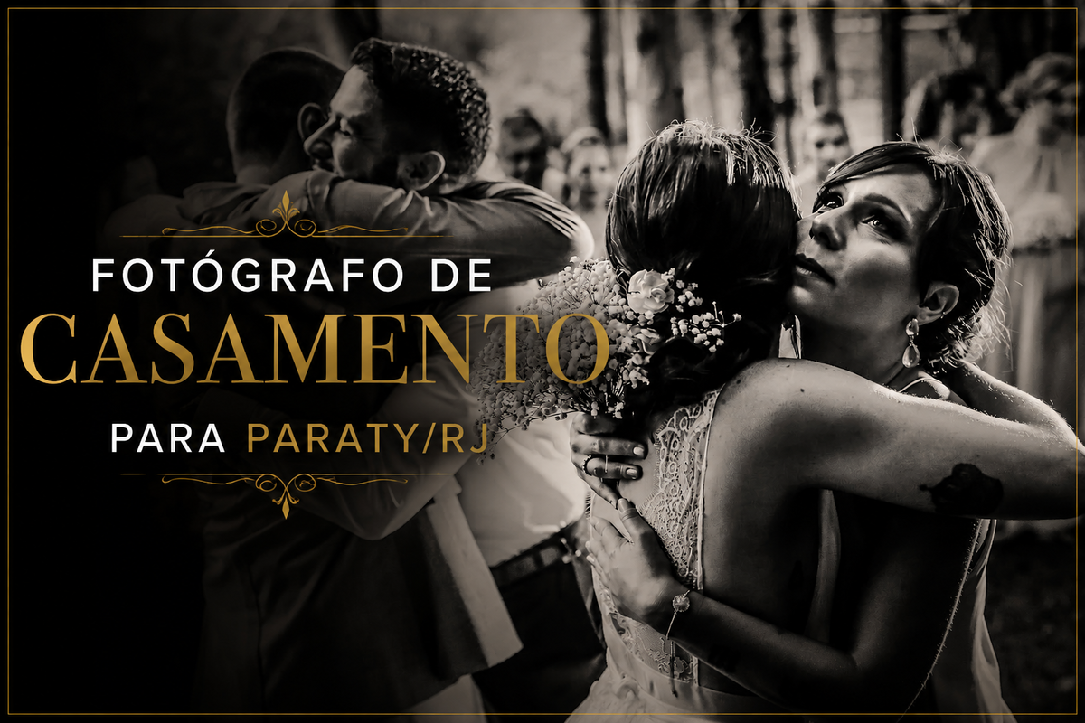 Imagem capa - FOTÓGRAFO DE CASAMENTO para PARATY/RIO DE JANEIRO - Denis Silveira por Denis Silveira Fotografia