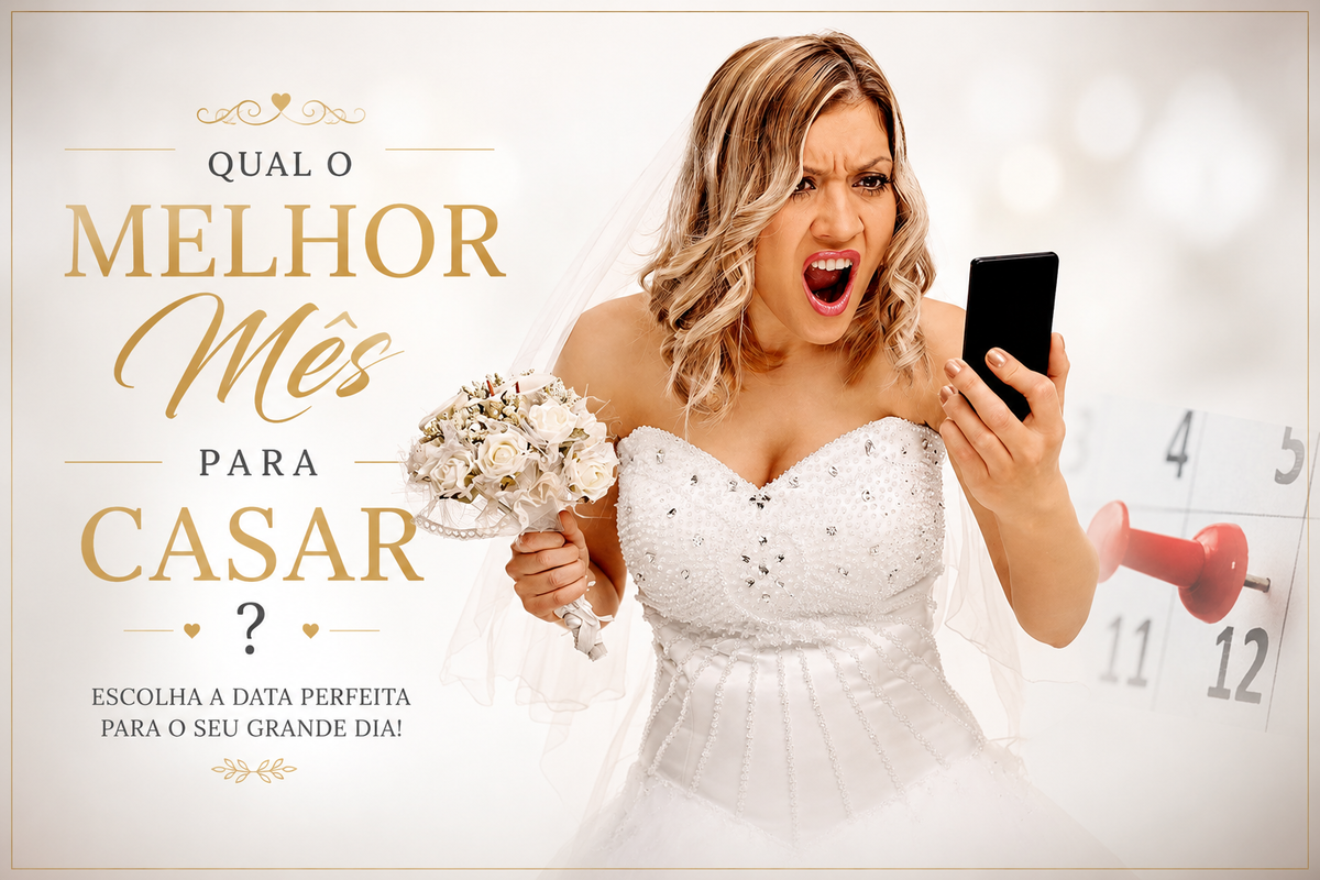 Imagem capa - DICAS NOIVAS - QUAL O MELHOR MÊS PARA AGENDAR MEU CASAMENTO ? por Denis Silveira Fotografia