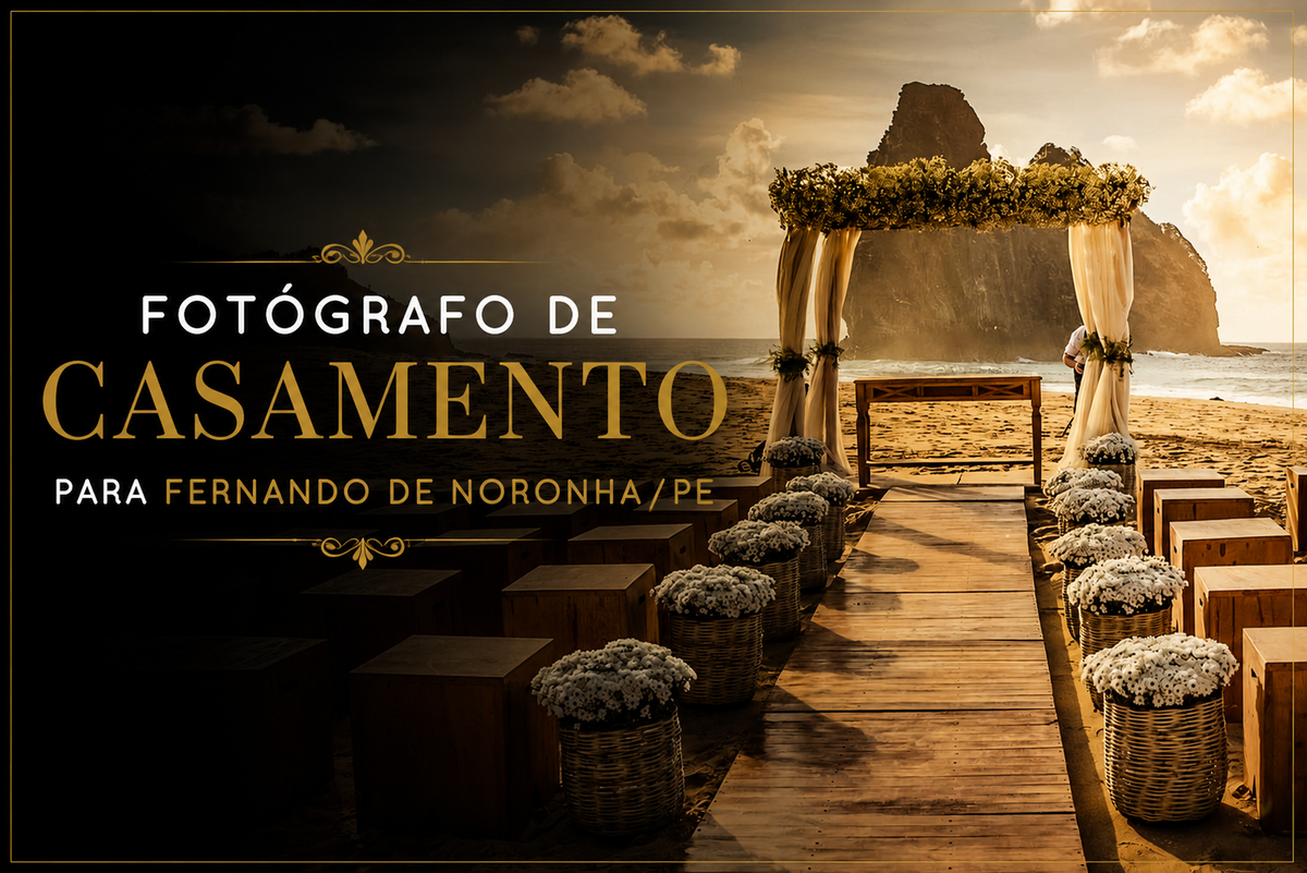 Imagem capa - FOTÓGRAFO DE CASAMENTO para FERNANDO DE NORONHA/PE - Denis Silveira por Denis Silveira Fotografia