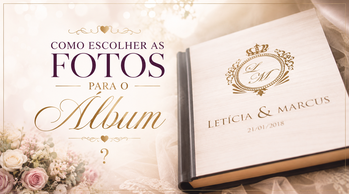 Imagem capa - DICAS CASAMENTO - Como Escolher as Fotos para Álbum ? por Denis Silveira Fotografia