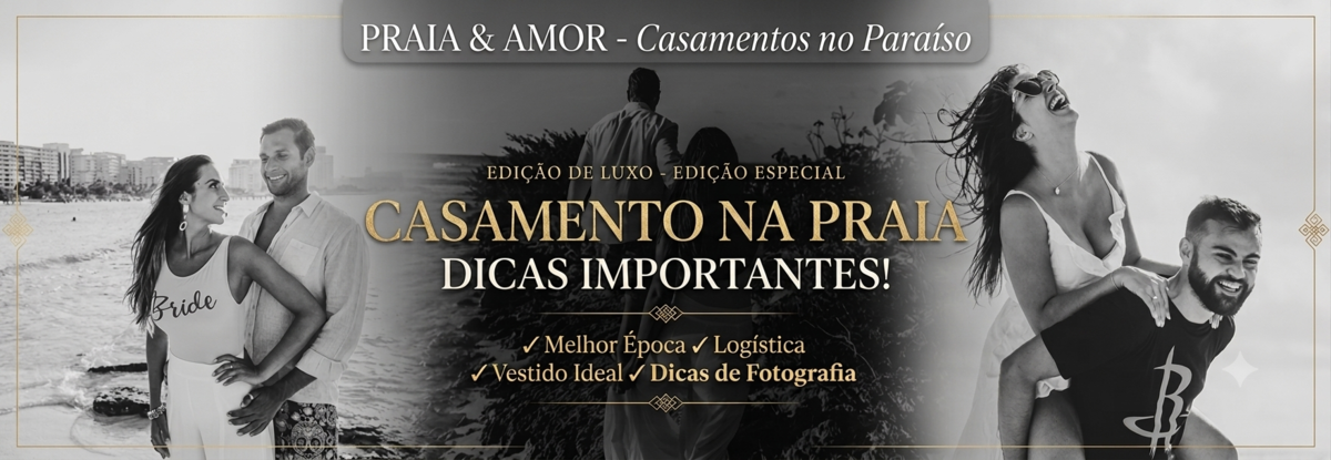 Imagem capa - CASAMENTO NA PRAIA, DICAS IMPORTANTES! por Denis Silveira Fotografia