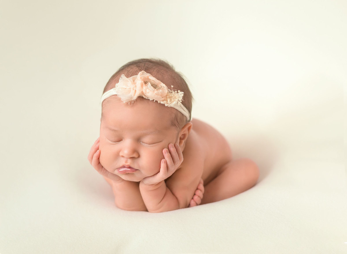 Ensaio Newborn da Beatriz - sapinho.