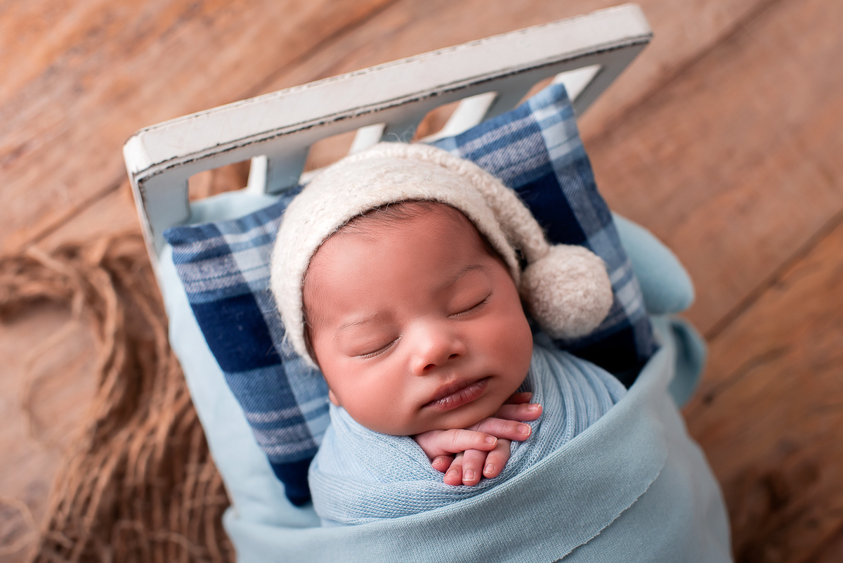 Newborn Campinas Davi caminha aberto soneca