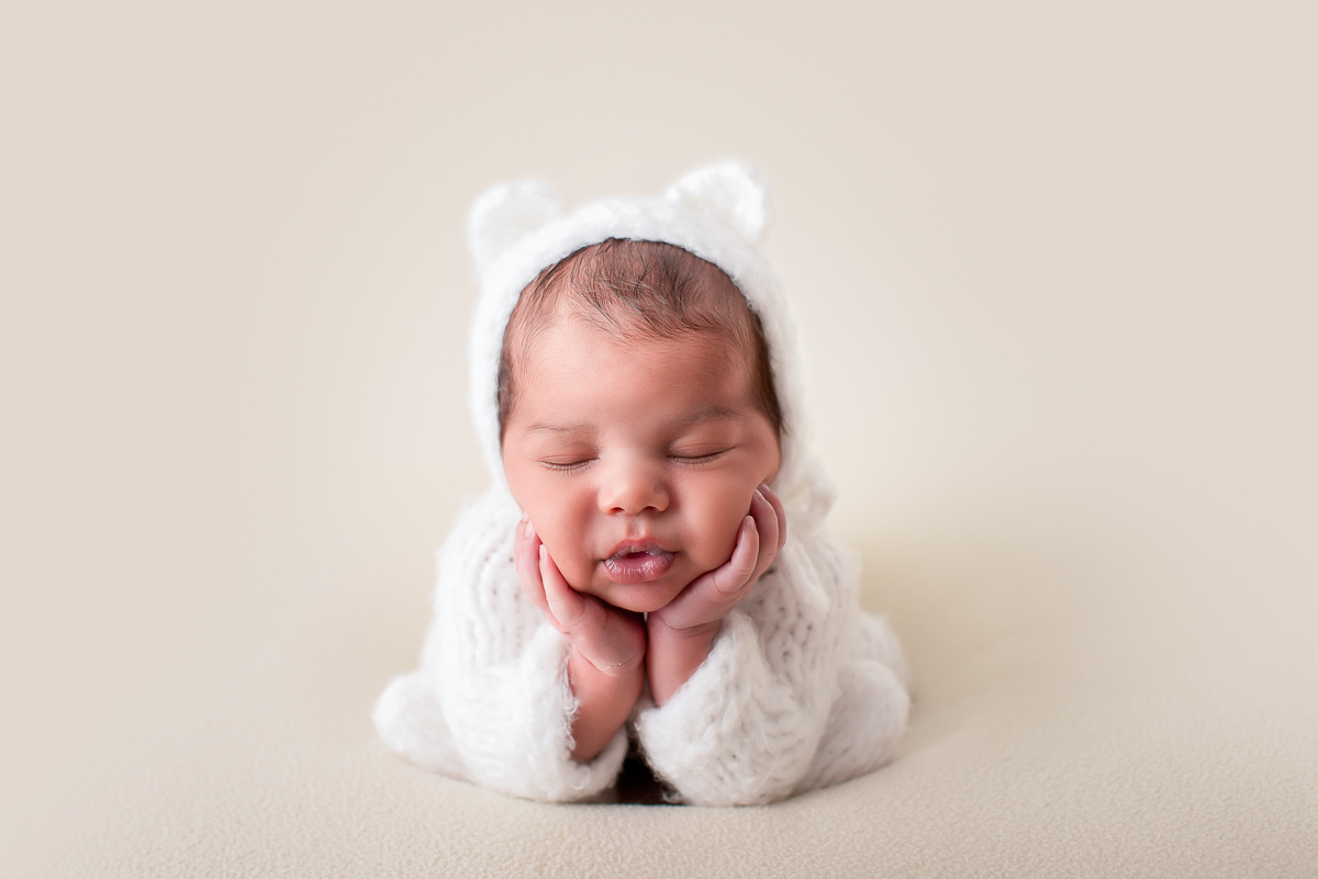 Newborn Campinas Davi sapinho frontal